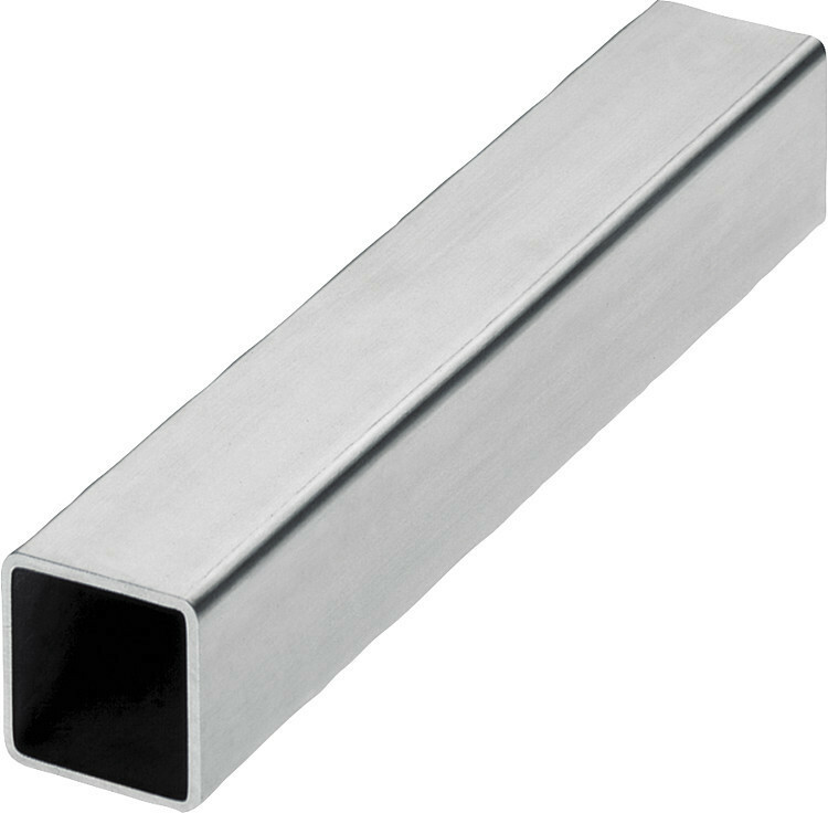 6063 vierkante aluminium buis, 25 mm x 25 mm x 1 mm wanddikte, 300 mm 6063 vierkante aluminium buis, 25 mm x 25 mm x 1 mm wanddikte, 300 mm