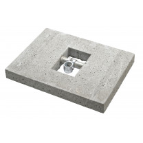 Betonplaat 70x52x7 cm + t-161d (geschikt voor 48 mm)