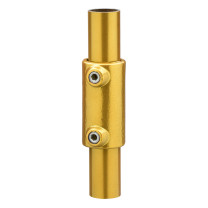 Koppelmof goudkleur 33,7 mm